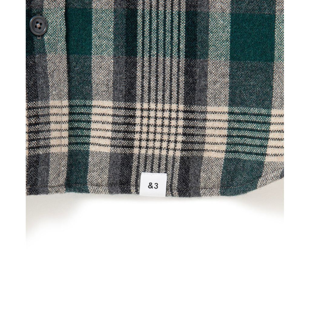 BEDWIN & THE HEARTBREAKERS L/S WOOL CPO SHIRT JACKET "RICHARDS"
