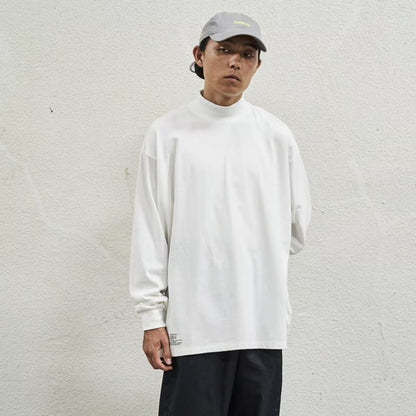 FreshService 2-PACK OVERSIZED L/S MOCKNECK TEE