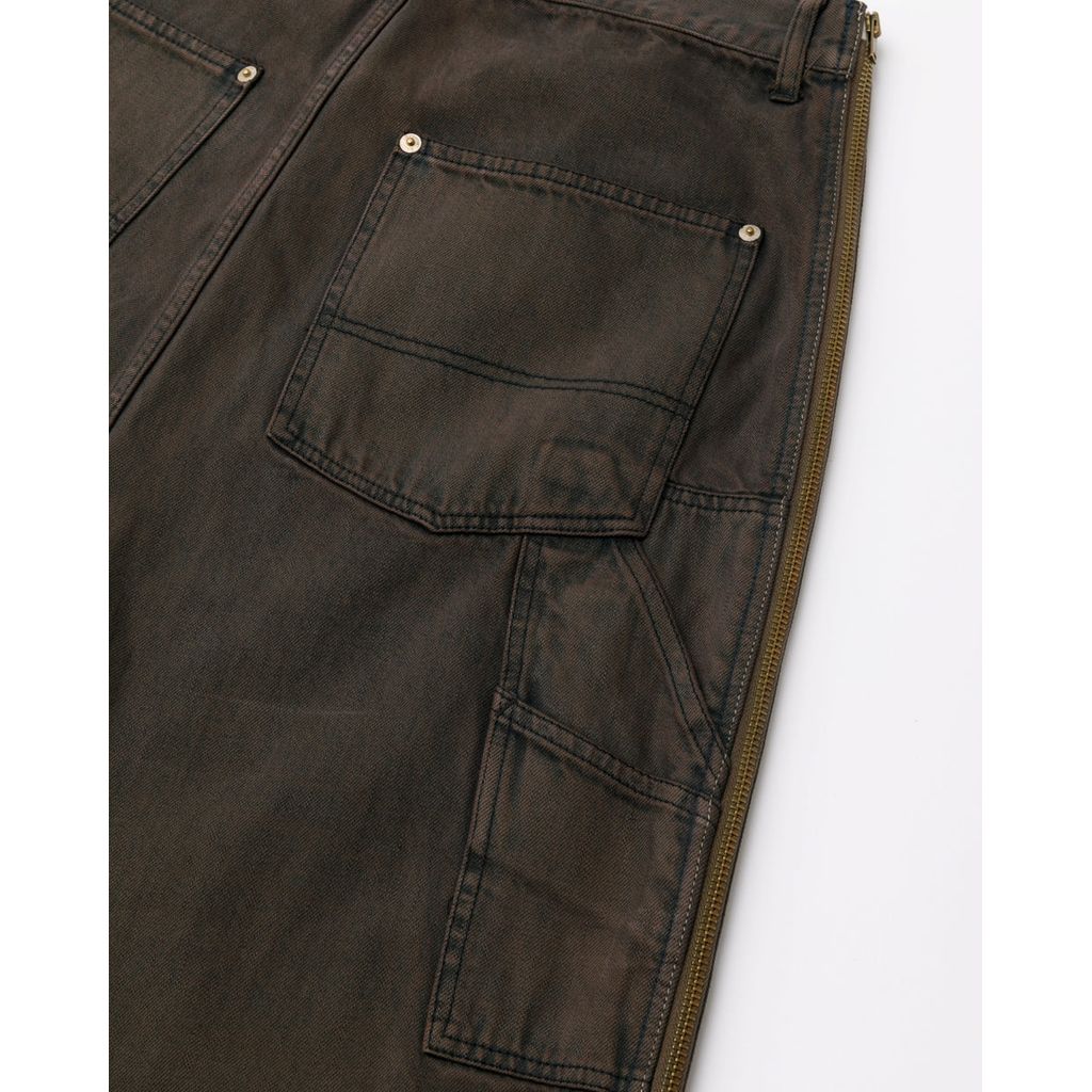 beautiful people double-end selvedge denim pants gradation