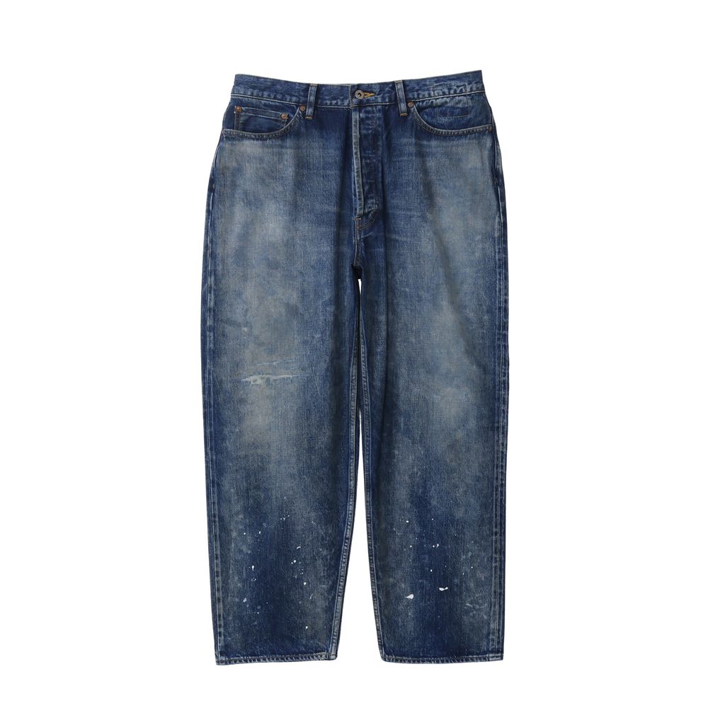MADNESS AGING DENIM PANTS. M2WIDE COMFY