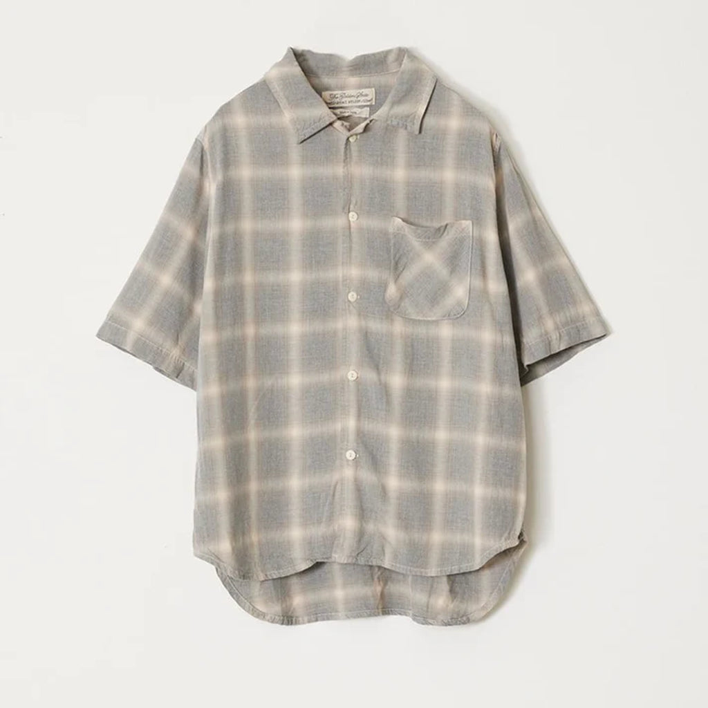 REMI RELIEF RN30389055  レーヨンツイルオンブレS/Sシャツ 26ss