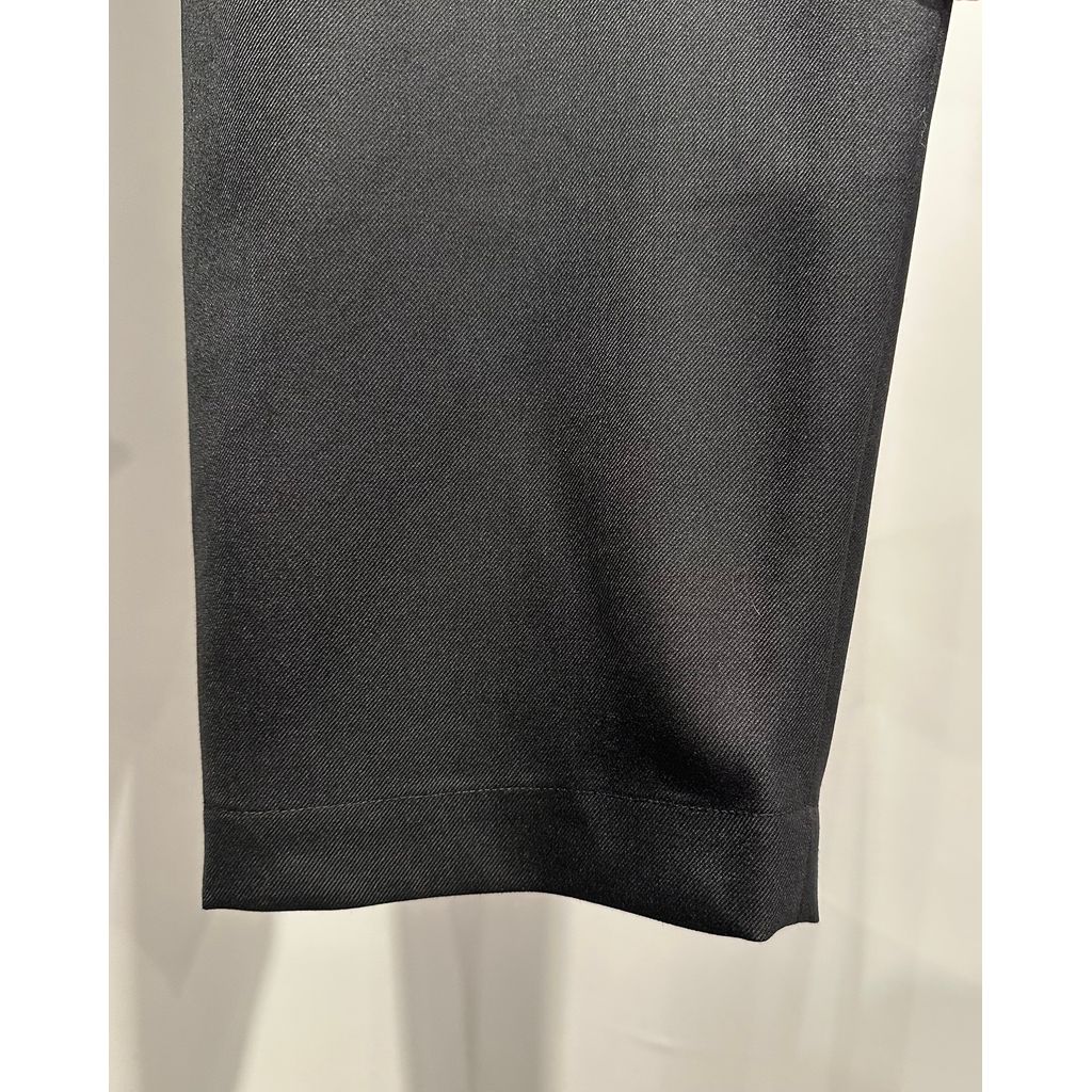 COMME des GARCONS HOMME WOOL GABARDINE EASY PANTS（BLACK）