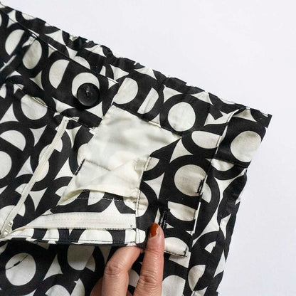 THOMAS MAGPIE original print pants 【2242308】