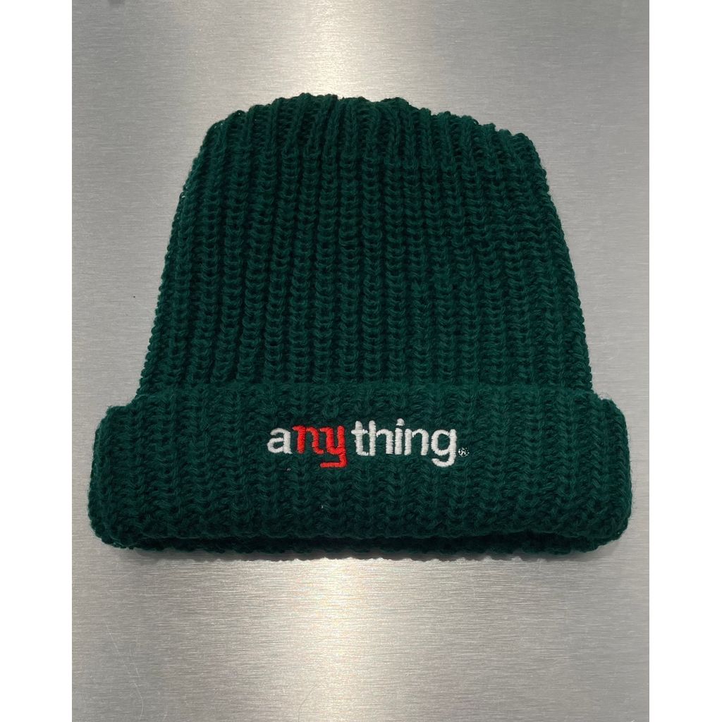 aNYthing CLASSIC LOGO BEANIE