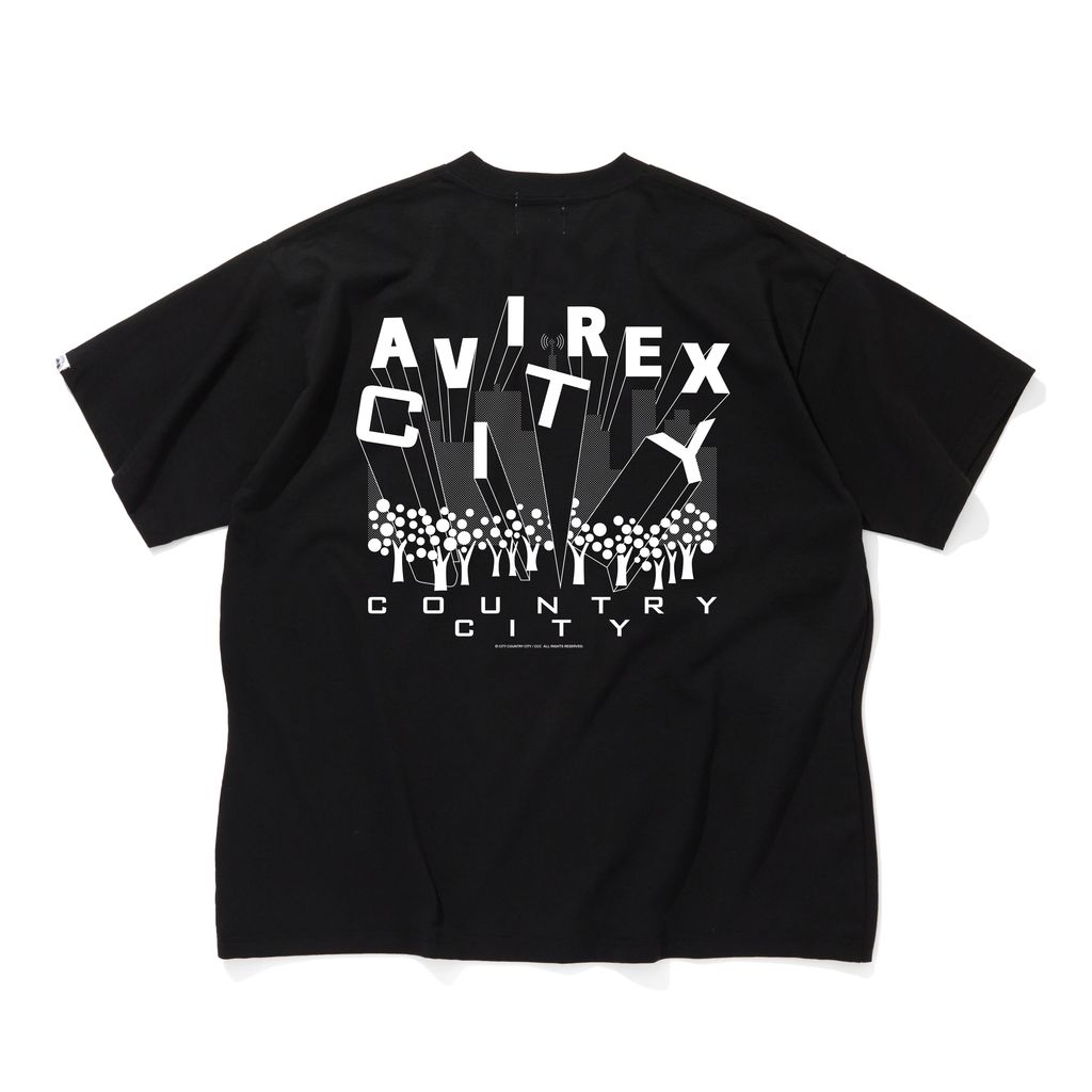 CITY COUNTRY CITY x AVIREX_ COTTON T-SHIRT2