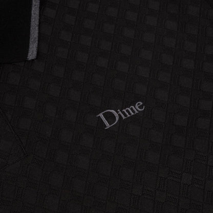 Dime Jacquard LS Polo