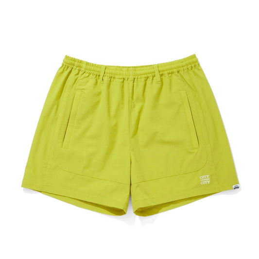 CITY COUNTRY CITY EMBROIDERD LOGO STRECH NYLON EASY SHORTS