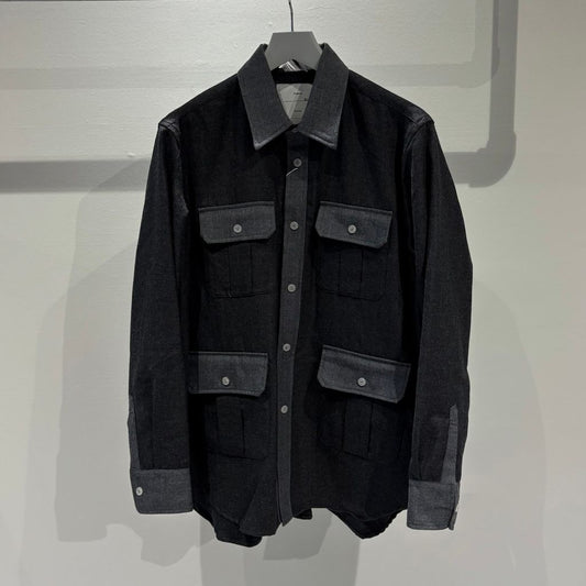 FUMITO GANRYU Watteau Pleated (CHANEL) Shirt
