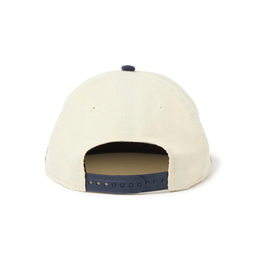 NEW ERA RC 9FIFTY Powered by GORO NAKATSUGAWA（MIN-NANO） ニューヨーク・ジャイアンツ コーデュロイ アイボリー ネイビーバイザー