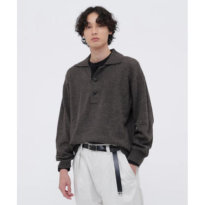 MHL. ORGANIC COTTON CHINO TWILL TROUSERS