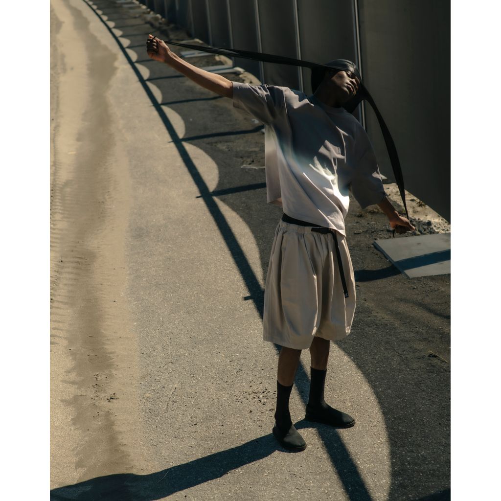 is-ness × Gramicci HORIZON OVERDYE T-SHIRT