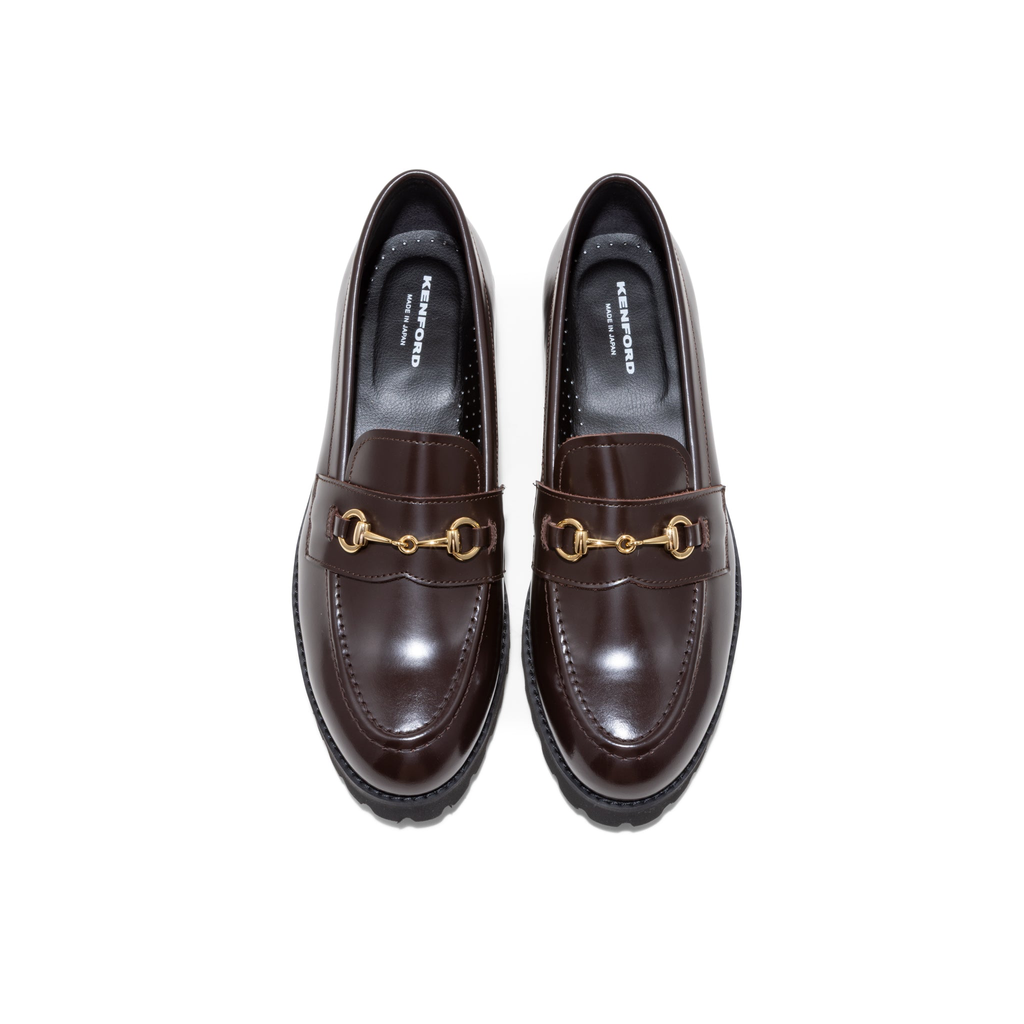 KENFORD MENS TANK SOLE BIT LOAFERS / WINE