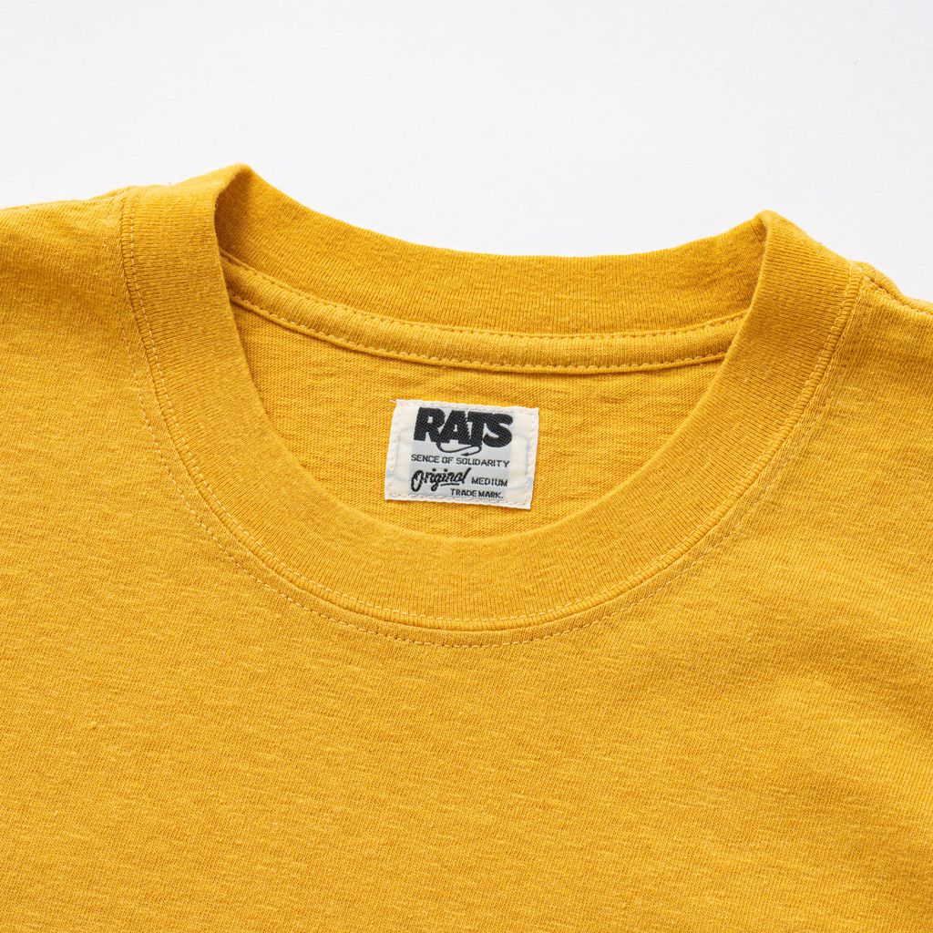 RATS BLACK and YELLOW TEE
