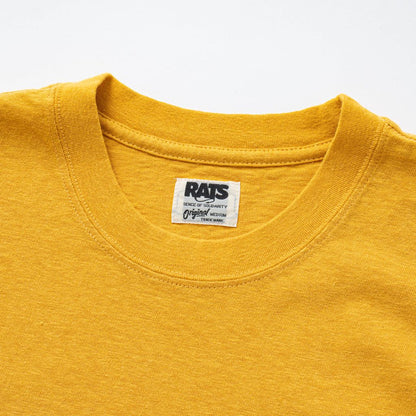 RATS BLACK and YELLOW TEE