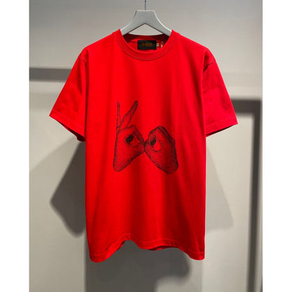 VOO × LINEAGE CORE SP ACHIVE LOGO TEE（RED）