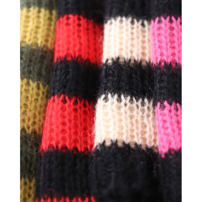 AMBERGLEAM Mesh Mohair knit