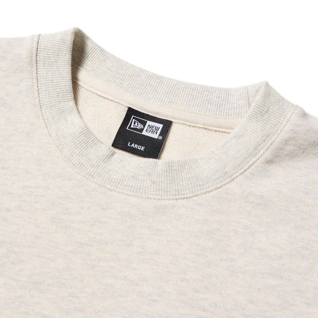 NEW ERA 裏毛 スウェット クルーネック ロサンゼルス・ドジャース オートミール