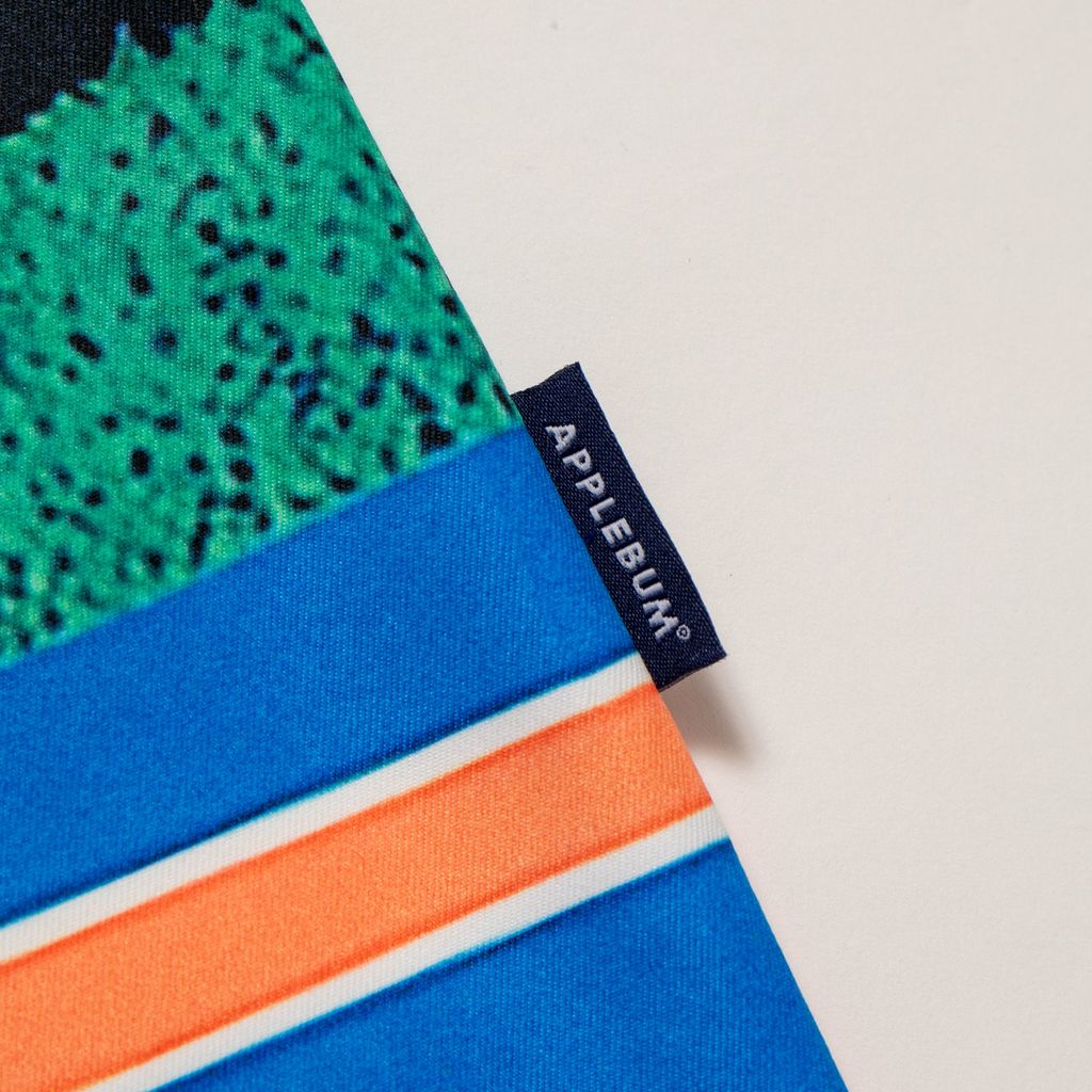 APPLEBUM Palm Basketball Court” Aloha Shirt