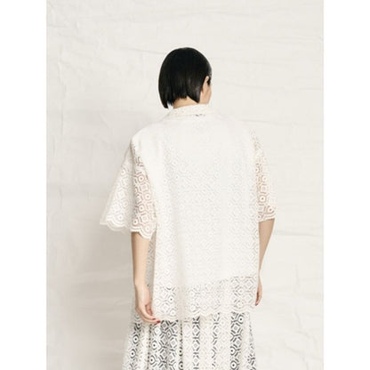 THOMAS MAGPIE Lace shirt