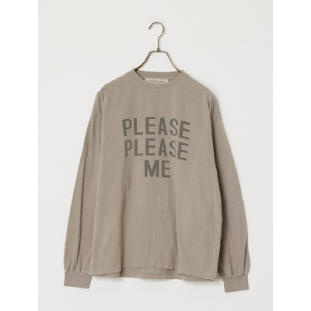 REMI RELIEF HARD SP加工20/-天竺ロンT(PLEASE)