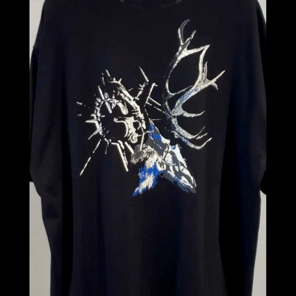 Ground Y DEER GRAPHIC PRINT STANDARD T-SHIRT