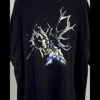 Ground Y DEER GRAPHIC PRINT STANDARD T-SHIRT