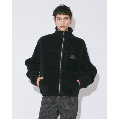 beautiful people  cotton garment dye boa blouson