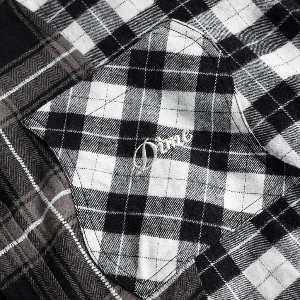 Dime  Triple Plaid Shirt