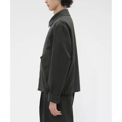 MARGARET HOWELL DOUBLE TWISTED WOOL BLOUSON