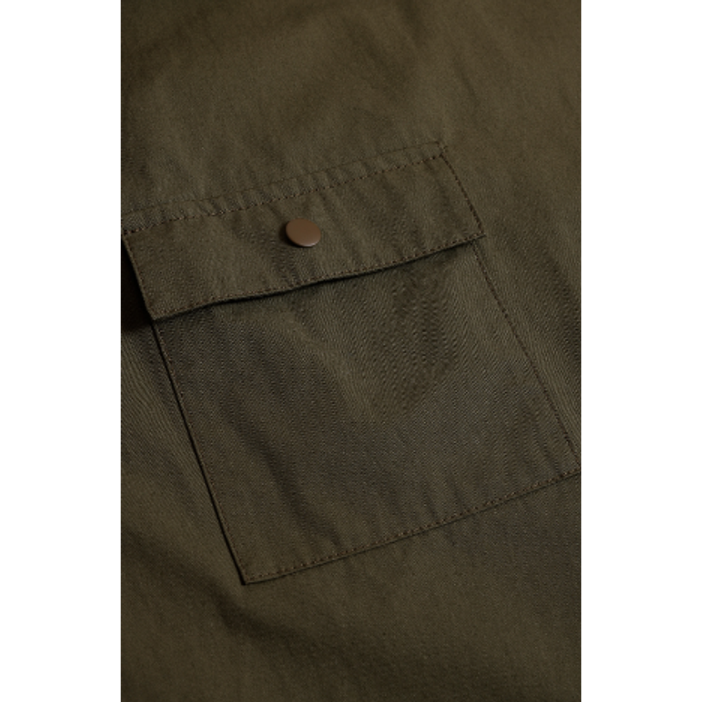FDMTL FA26SH26C-KH  ZIP KYTE S/S SHIRT