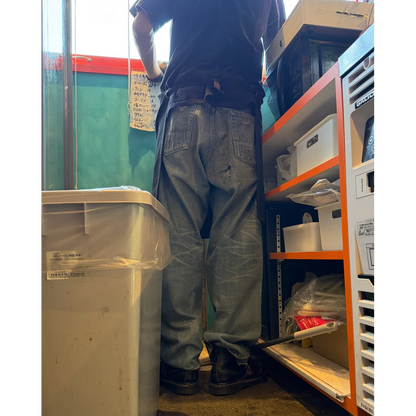 ANACHRONORM CONTEXT-001-R1 REGULAR TAPERED 5P PANTS INDIGO (REMAKE)