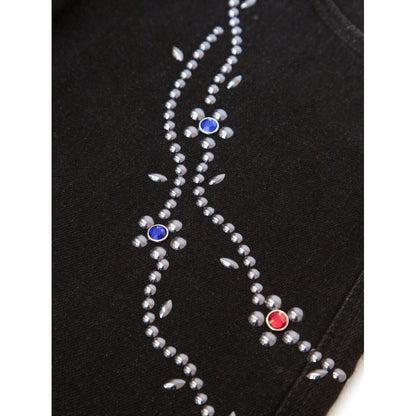 VANDY THE PINK Cotton Twill Stud Pants