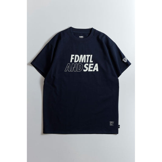 FDMTL X WIND AND SEA LOGO TEE