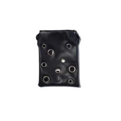F/CE. TECH LEATHER EYELET POCHETTE