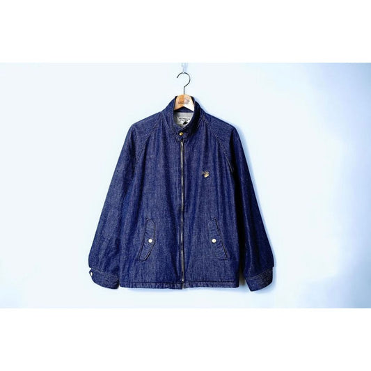 ANDFAMILYS DENIM HARRINGTON JACKET/INDIGO