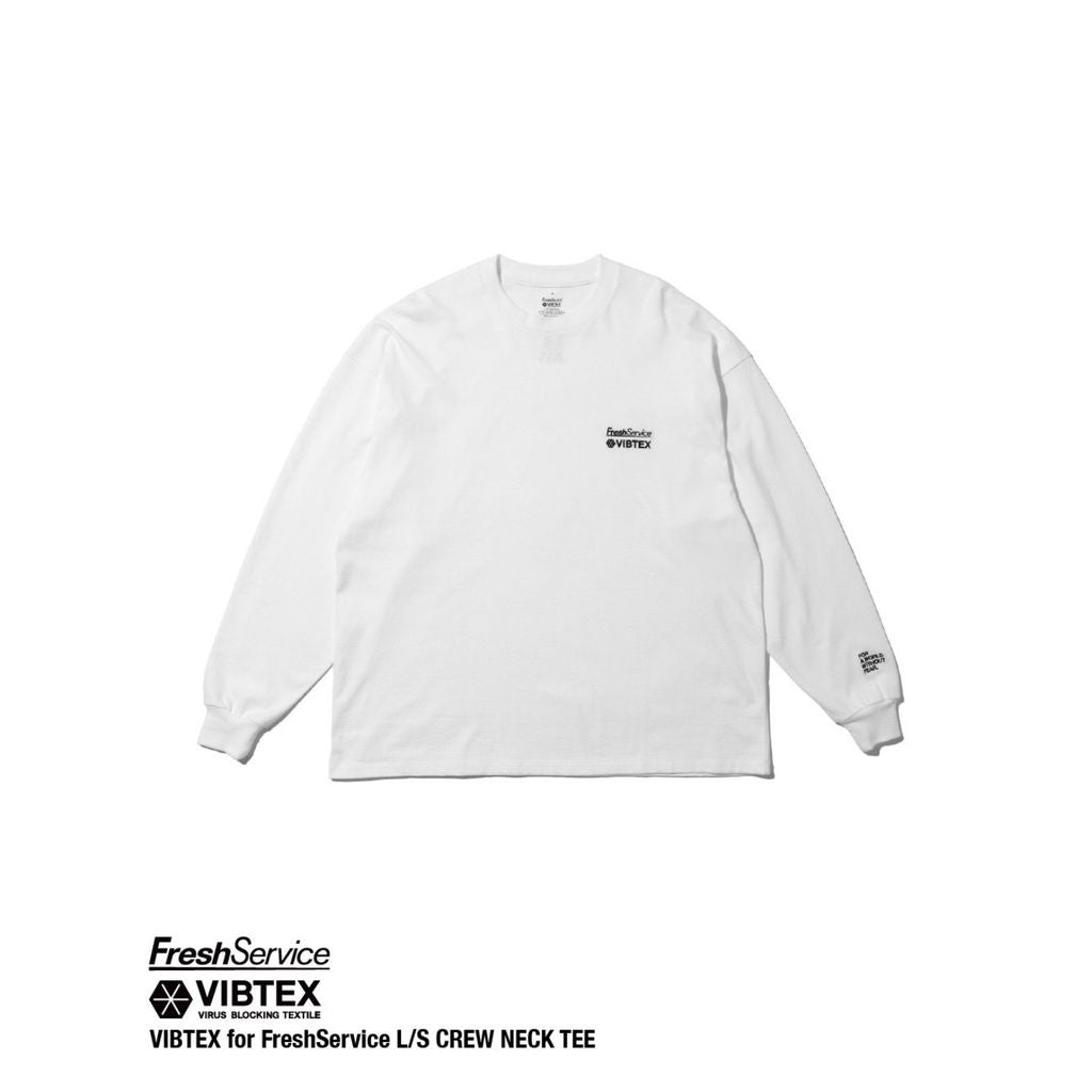 FreshService "VIBTEX for FreshService L/S CREW NECK TEE"