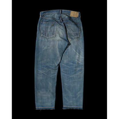 ANACHRONORM CONTEXT-001-R1 REGULAR TAPERED 5P PANTS INDIGO (REMAKE)
