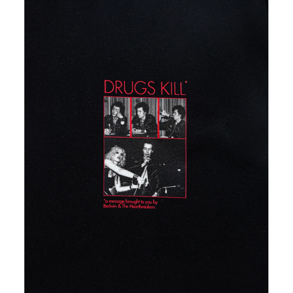 BEDWIN & THE HEARTBREAKERS S/S PRINTED TEE "A.COX"