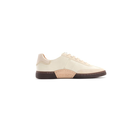 FOOT INDUSTRY GERMAN TRAINER, BEIGE/WHITE