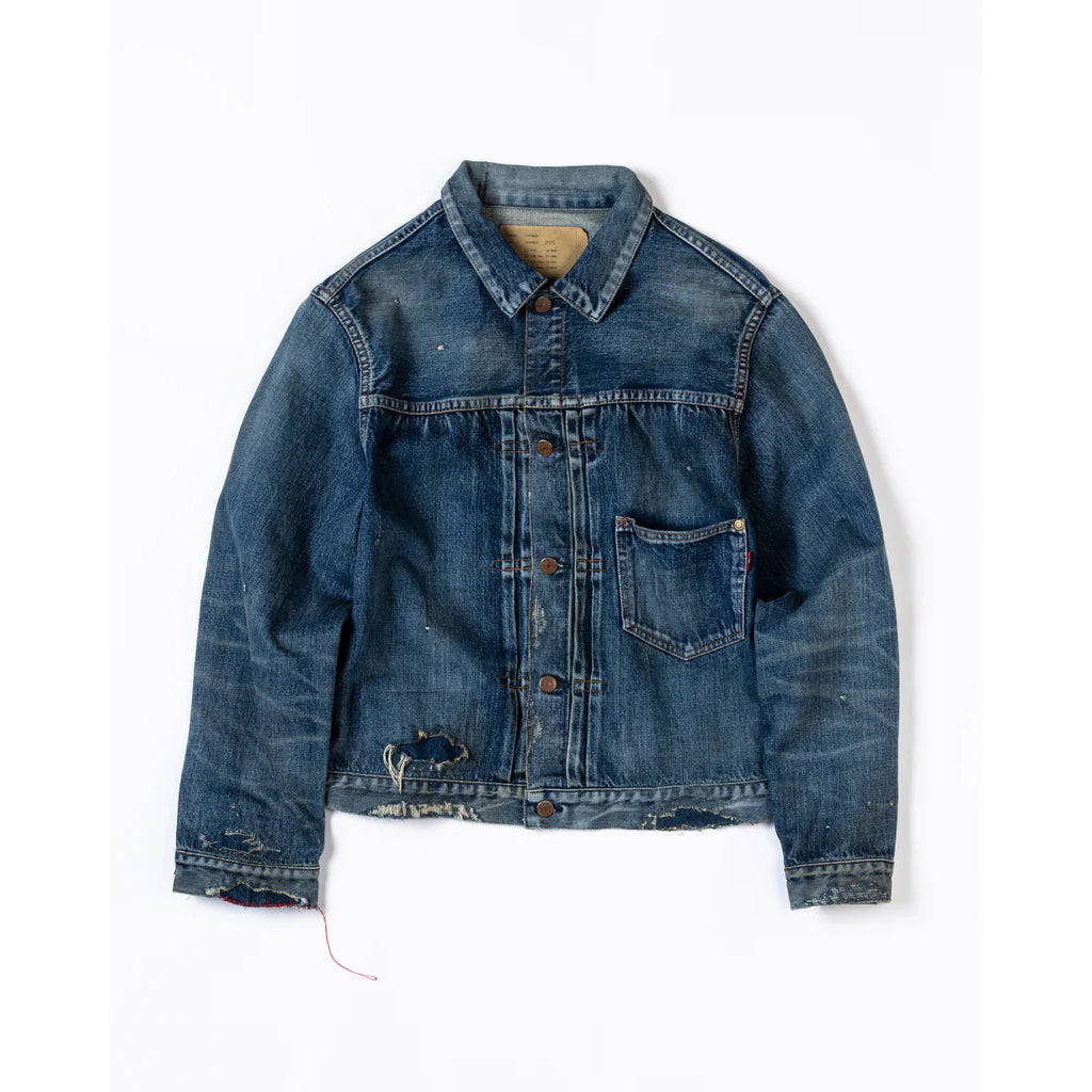 ANACHRONORM CONTEXT-005 FRONT TUCK DENIM REMAKED JACKET