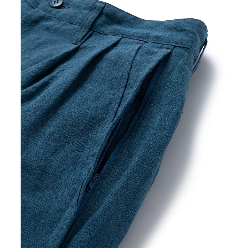 BEDWIN & THE HEARTBREAKERS 10L LINEN WIDE PANTS "WYLER"