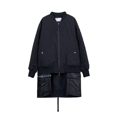 Poliquant THE REVERSIBLE BOMBER JACKET ADJUSTABLE VERSATILE TOTE BAG FEATURED RAMIDUS