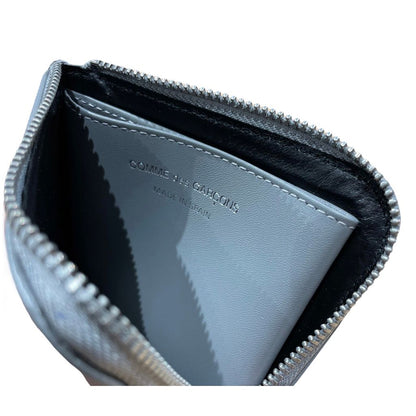 Wallet COMME des GARCONS CDG WALLET Polka Dots Printed Gray