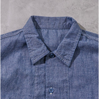 BAMBOO SHOOTS S/S CHAMBRAY SHIRT