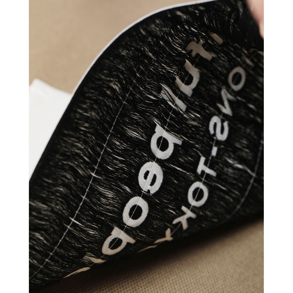 beautiful people SDGs name tag tote bag