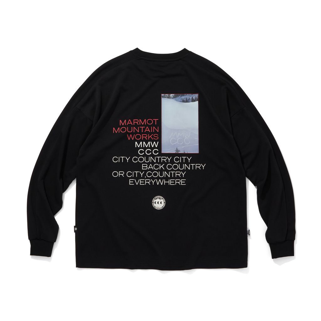 CITY COUNTRY CITYx MARMOT_MMWCCC L/S T-SHIRT_MMWCCC