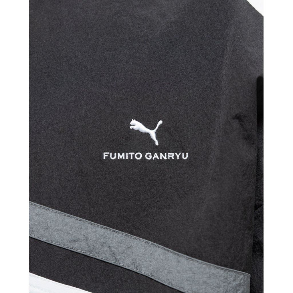 FUMITO GANRYU PUMA Switched Nylon Jk - Black x White