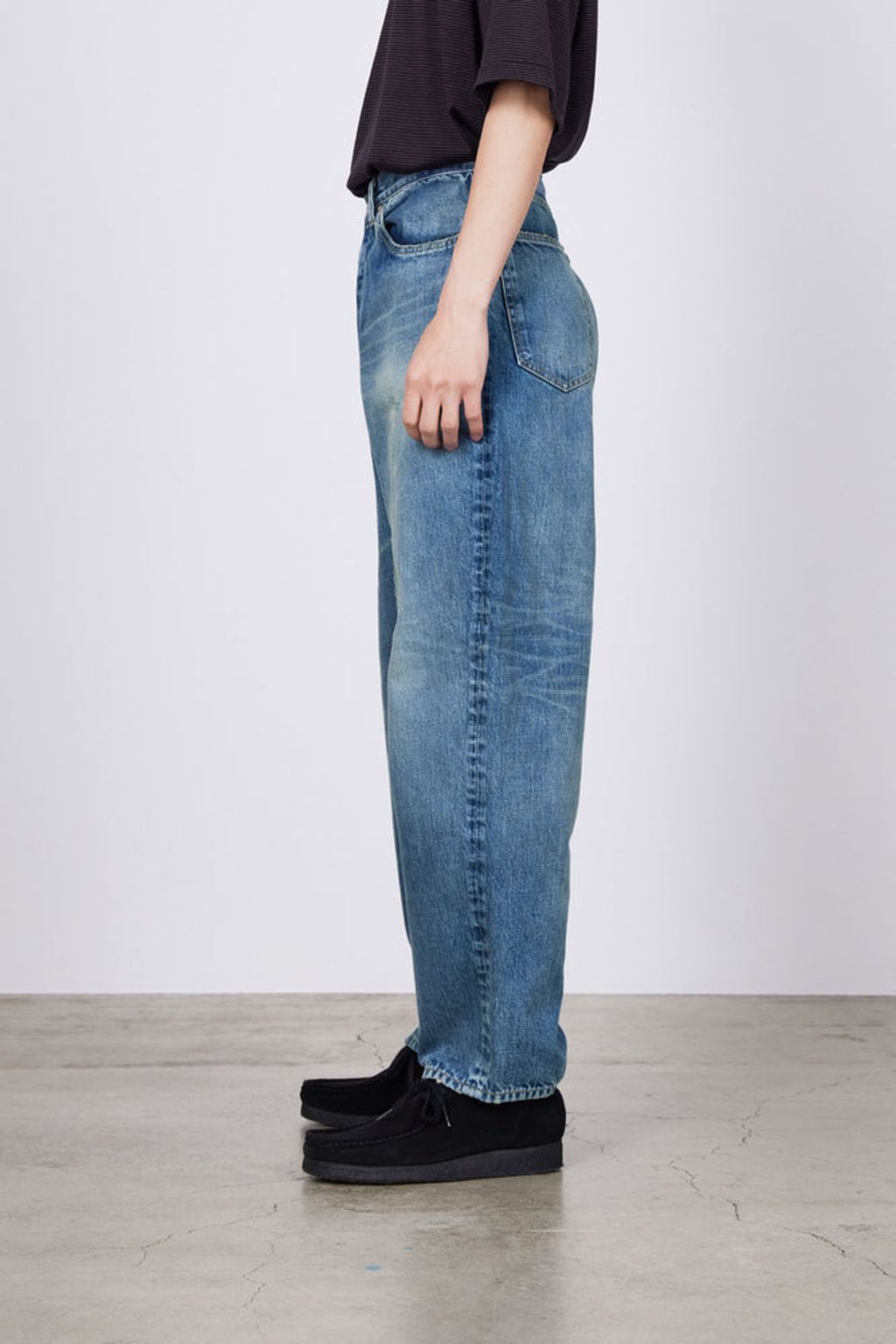 marka  オーガニックコットン12ozデニム / コクーンフィットジーンズ, Used Washed