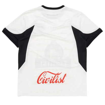 Civilist Football Jersey - Beige/Black