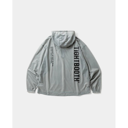 TIGHTBOOTH LABEL LOGO SHEER PARKA